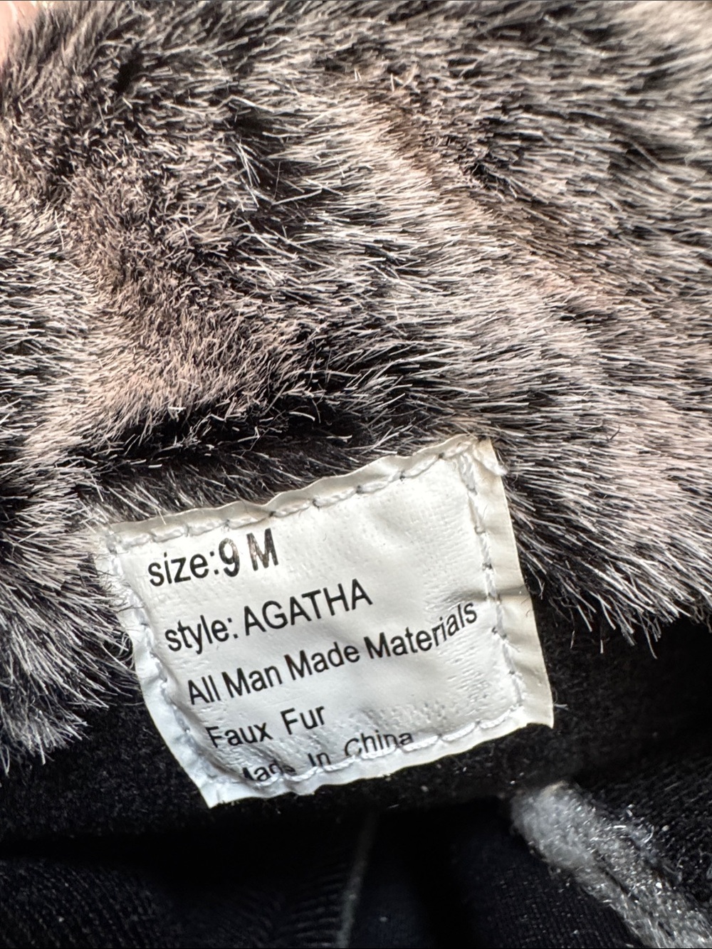 Sporto Agatha Black Mid-Calf Faux-Fur Trim Winter Boots - Picture 10 of 12